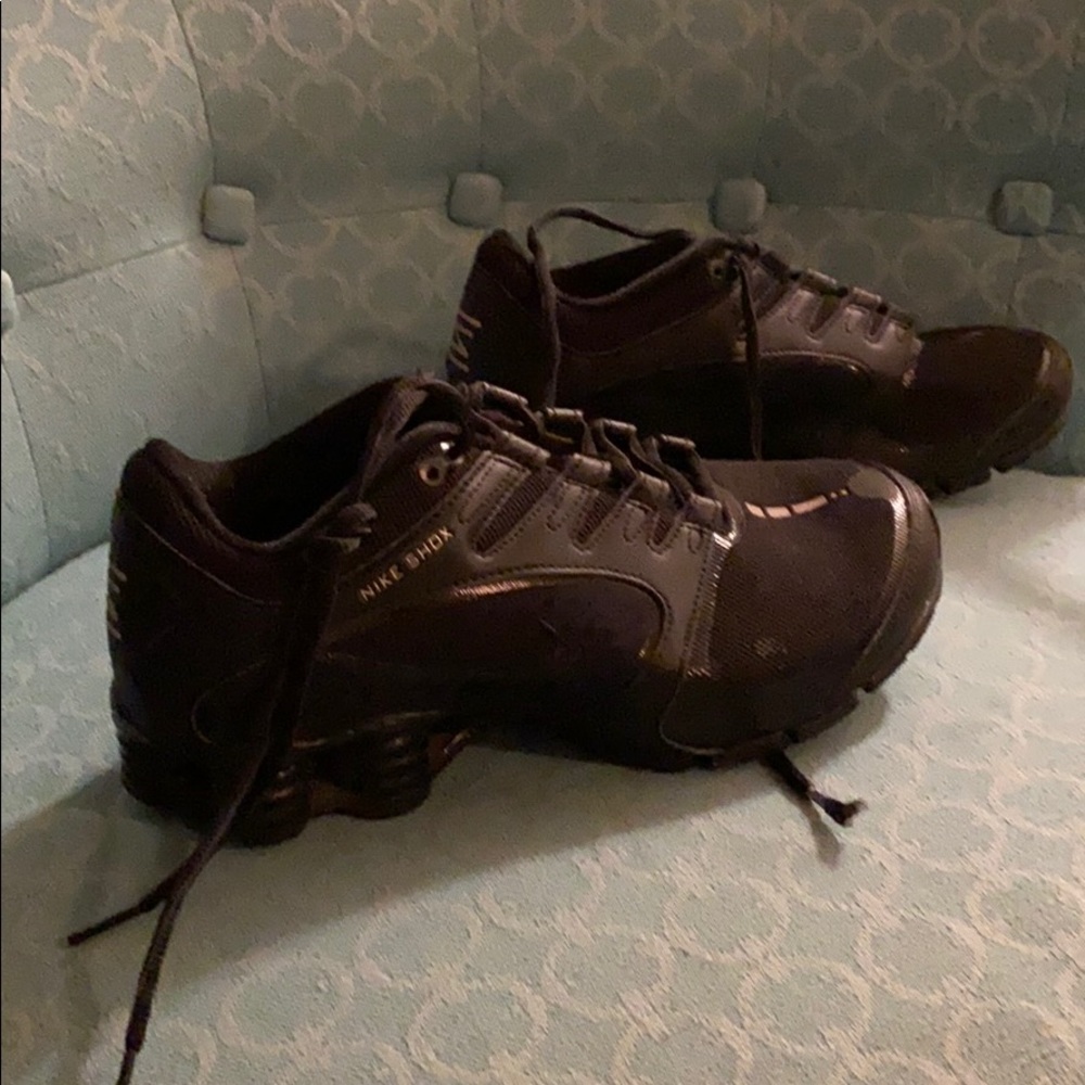 Nike sneakers.